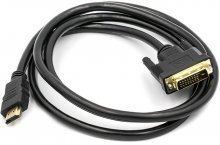 Кабель PowerPlant HDMI / DVI 1.5m Black (CA911127)