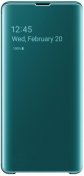 Чохол Samsung for Galaxy S10 Plus - Clear View Cover Green  (EF-ZG975CGEGRU)