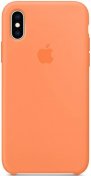 Чохол HiC for iPhone Xs/X Silicone Case Papaya