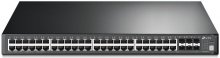 Switch, 52 ports, TP-Link T3700G-52TQ 48xLAN(10/100/1000), 4xSFP, USB, керований L3
