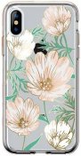 Чохол Comma for iPhone XS Max - Flowery Series Crystal Case Flower 2  (6938595318061)
