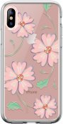 Чохол Devia for iPhone X/Xs - Blossom Series Crystal Pink  (6938595317590)