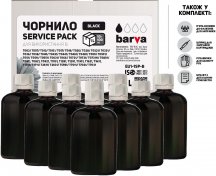 Чорнило Barva for Epson Універсальні №1 Black (10x100g)