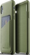 Чохол MUJJO for iPhone XR - Full Leather Wallet Olive  (MUJJO-CS-104-OL)