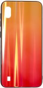 Чохол MiaMI for Samsung A10 2019 A105 - Glass Case Gradient Sunset Red