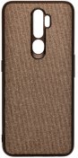 Чохол Milkin for Oppo A5 2020 - Creative Fabric Phone Case Grey