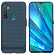 Чохол for Realme 5 Pro - Silicone cover Blue (661889)