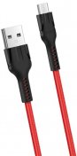 Кабель Hoco U31 Benay AM / Micro USB 1m Red (U31 Micro Red)