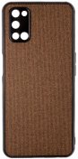 Чохол Milkin for Oppo A52 - Creative Fabric Phone Case Brown  (MC-FC-OPA52-BR)