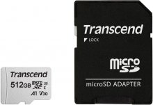 Карта пам'яті Transcend 300S Micro SDXC 512GB (TS512GUSD300S-A)