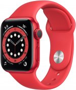 Смарт годинник Apple Watch Series 6 GPS 40mm PRODUCT RED Aluminium Case with PRODUCT RED Sport Band (M00A3)