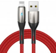 Кабель Baseus Horizontal Data Cable 1.5A AM / Lightning 2m Red  (CALSP-C09)