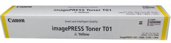 Тонер-картридж Canon T01 Yellow (8069B001)