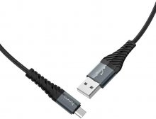 Кабель Hoco X38 Cool Charging AM / Micro USB 1m Black (X38 MicroB 1м Black)