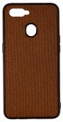 Чохол Milkin for Oppo A12 - Creative Fabric Phone Case Brown  (MC-FC-OPA12-BR)