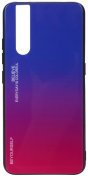 Чохол BeCover for Vivo V15 Pro - Gradient Glass Blue/Red  (704034)