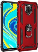 Чохол BeCover for Xiaomi Redmi Note 9S/Note 9 Pro/Note 9 Pro Max - Military Red  (704965)