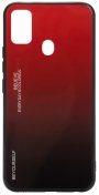 Чохол BeCover for Samsung M32/M30s M215/M307 - Gradient Glass Red/Black  (704571)