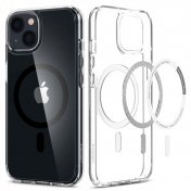 Чохол Spigen for iPhone 13 - Ultra Hybrid Mag Safe Black  (ACS03529)