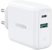 Зарядний пристрій UGREEN CD170 QC3.0 36W White  (UGR-60468)