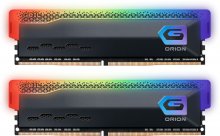 Оперативна пам’ять GeIL Orion RGB Titanium Grey DDR4 2x16GB (GOSG432GB3200C16BDC)