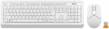 Комплект клавіатура+миша A4tech FG1012 White