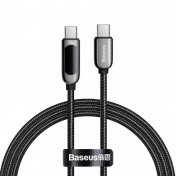 Кабель Baseus Display 100W CM / CM 1m Black  (CATSK-B01)