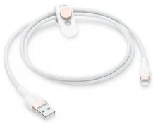 Кабель Belkin Boost Charge Pro Flex AM / Lightning MFI 3m White (CAA010BT3MWH)