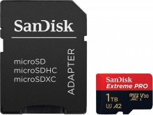 Карта пам'яті SanDisk Extreme Pro A2 V30 Micro SDXC 1TB with adapter (SDSQXCD-1T00-GN6MA)
