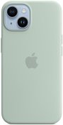 Чохол Apple for iPhone 14 - Silicone Case with MagSafe Succulent  (MPT13)