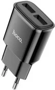 Зарядний пристрій Hoco C88A Star Round Black (37004)