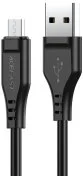 Кабель Acefast C3-09 2.4A AM / Micro USB 1.2m Black (AFC3-09B)