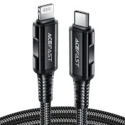 Кабель Acefast C4-01 30W Type-C / Lightning 1.8m Black (AFC4-01B)