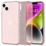 Чохол Spigen for Apple iPhone 14 - Liquid Crystal Glitter Rose Quartz  (ACS05035)