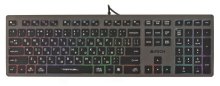 Клавіатура A4tech FX60 Fstyler Neon backlit Grey (FX60 USB (Grey) Neon backlit)
