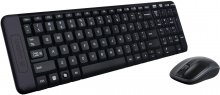 Комплект клавіатура+миша Logitech MK220 US/UKR Black  (920-003168)
