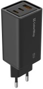 Зарядний пристрій ColorWay GaN3 Pro Power Delivery 65W Black (CW-CHS039PD-BK)