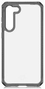 Чохол iTSkins for Samsung S23 - HYBRID R CLEAR Black and Transparent  (SGJO-HBMKCBKTR)