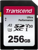 Карта пам'яті Transcend SDC340S U3 V30 A2 SDXC 256GB (TS256GSDC340S)