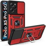 Чохол BeCover for Poco X5 Pro 5G - Military Red (709117)