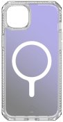 Чохол iTSkins for iPhone 15 HYBRID R Iridescent with MagSafe violet  (AP5N-HMAUM-BUPE)