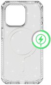 Чохол iTSkins for iPhone 15 Pro HYBRID R Spark with MagSafe Transparent  (AP5X-HBSPM-TRSP)
