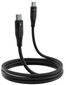 Кабель Proove Soft Silicone 60W Type-C / Type-C 2m Black (CCSO60002221)