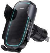Кріплення для мобільного телефону Baseus Milky Way Pro Series Wireless Charging Electric Car Mount Phone Holder 15W (C40357000111-00)
