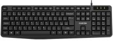 Клавіатура Canyon CNE-CKEY01 UKR/ENG USB Black