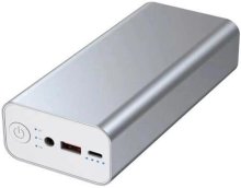 Батарея універсальна PowerPlant 30000mAh 76W Silver (PB930548)