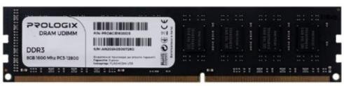 Оперативна пам’ять ProLogix DDR3 1x8GB (PRO8GB1600D3)