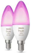 Смарт-лампа Philips Hue White and Color Ambiance E14 2pcs (929002294205)