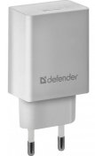 Зарядний пристрій Defender EPA-10 2.1A White  (83549)