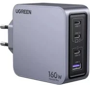 Зарядний пристрій UGREEN Nexode Pro X763 GaN 160W Gray (25877)